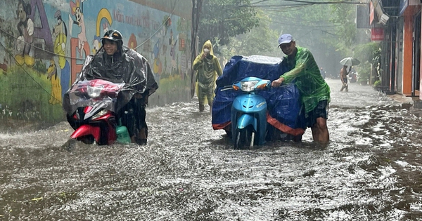 ฝนตกหนักในภาคเหนือและทัญฮว้า