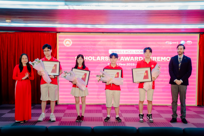 Cérémonie de remise des bourses Excelsior 2023-2024 au système scolaire d'Australie-Occidentale. Photo : WASS