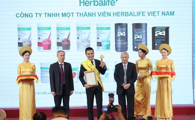 Herbalife Việt Nam đạt giải thưởng "Sản phẩm vàng vì sức khỏe cộng đồng năm 2023" | Phụ nữ