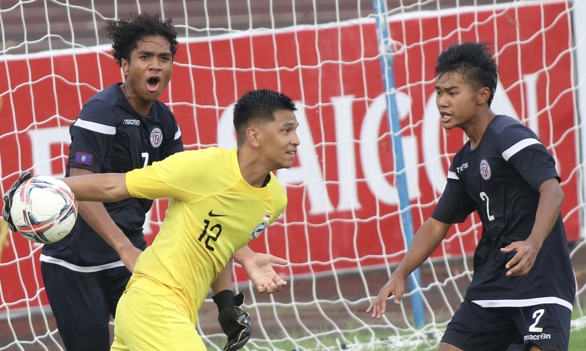 Guam giành điểm đầu tiên ở giải U23 châu Á