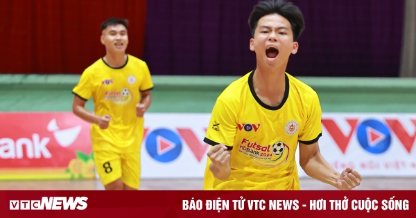 Xác định 2 đội vào chung kết giải Futsal Sinh viên khu vực Hà Nội 2024