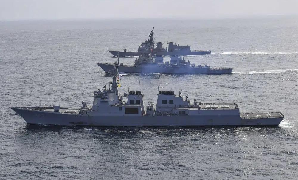 Nordkorea warnt vor Militärübungen zwischen den USA, Japan und Südkorea, Foto 1