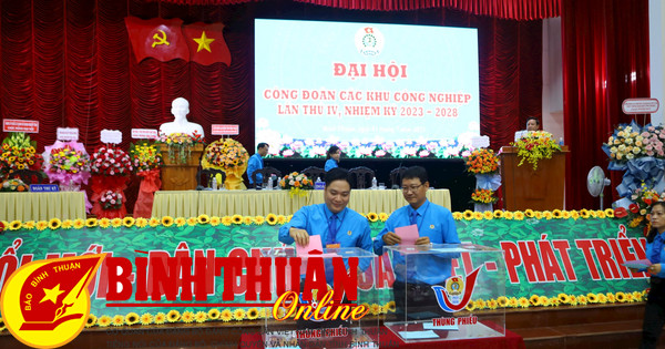 Đại hội Công đoàn các khu công nghiệp tỉnh nhiệm kỳ 2023- 2028