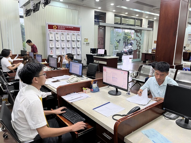 Strengthening the use of the Provincial Administrative Procedure Information System | QUANG NAM ONLINE NEWSPAPER