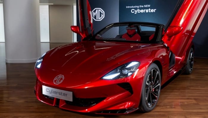 Morris Garages (MG) returns to the car market with the MG Cyberster