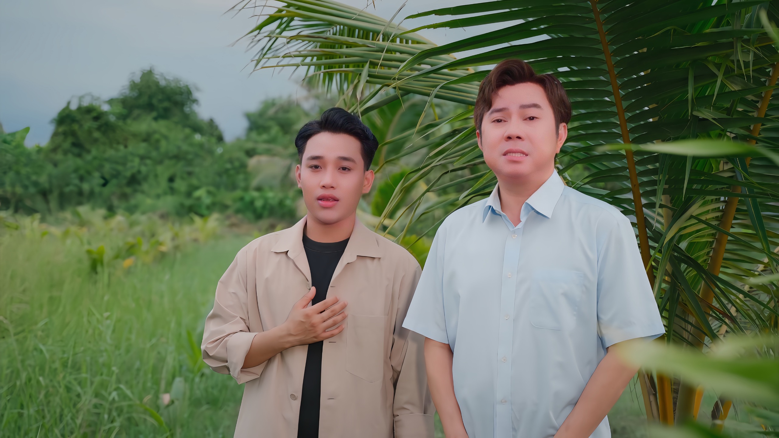 Ca sĩ Quốc Đại hỗ trợ đàn em làm MV nhạc quê hương- Ảnh 1.