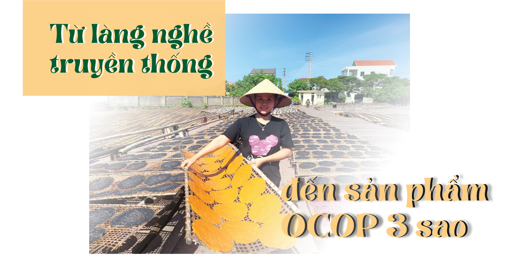 Longform | Vinh Duc Sesame Rice Paper: From a Traditional Craft Village to a 3-Star OCOP Product