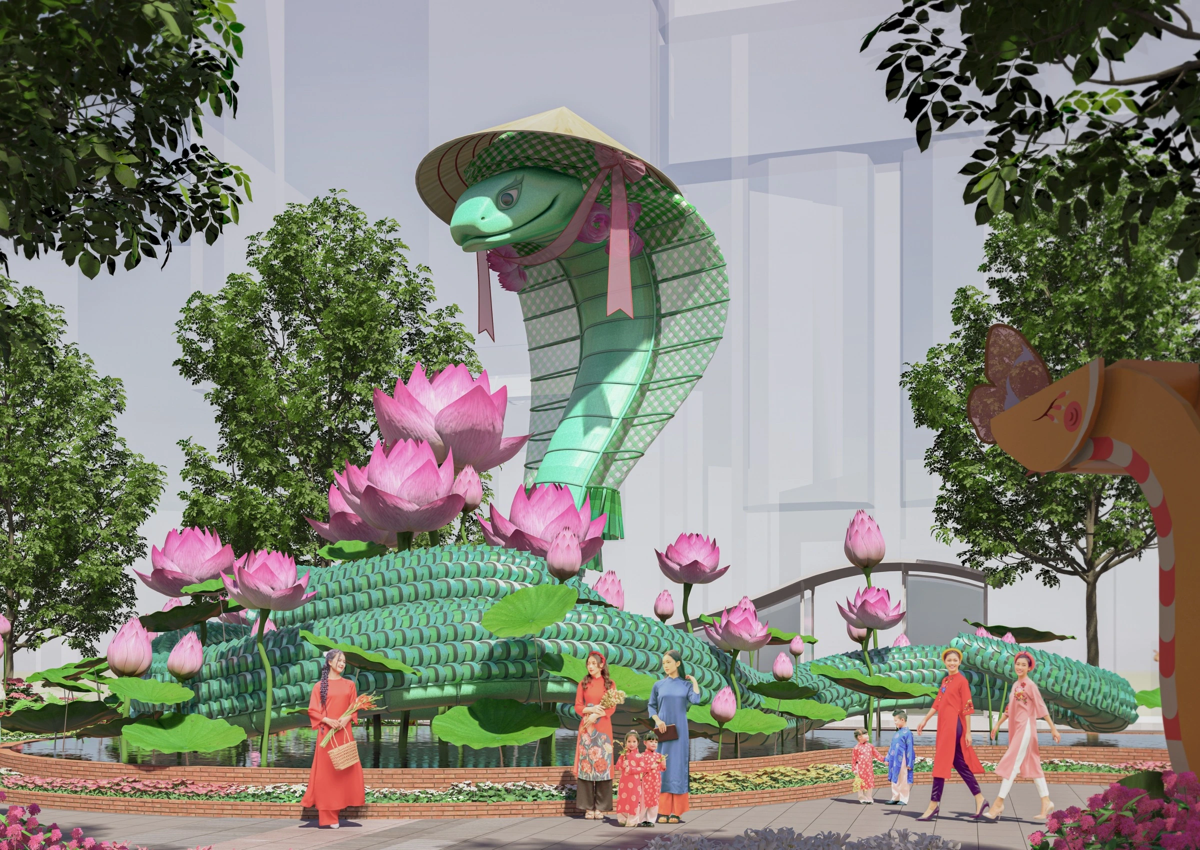 سيتضمن شارع Nguyen Hue Flower Street 2025 العديد من النقاط البارزة الجديدة