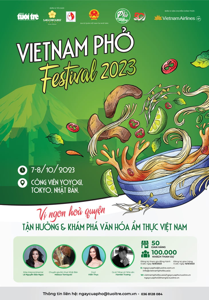 Poster Vietnam Phở Festival 2023