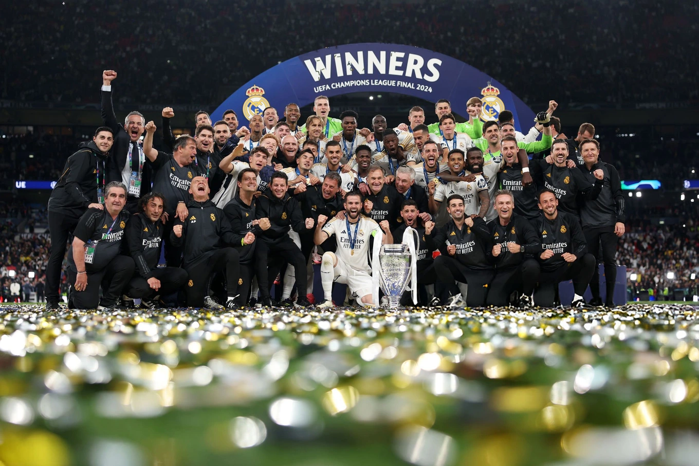 Tras derrotar al Dortmund, el Real Madrid ganó la Champions League por decimoquinta vez