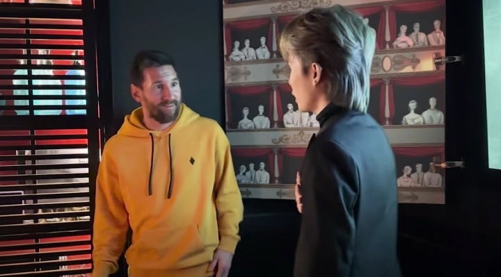 Messi trat in Jacks Musikvideo auf.