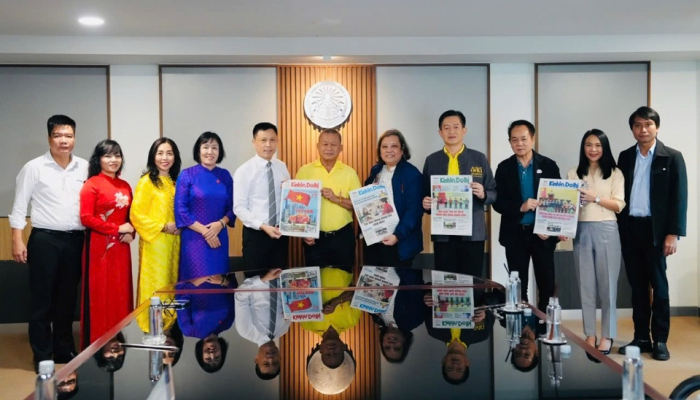 Fortalecimiento de la cooperación entre el periódico Kinh te & Do thi y el periódico ThaiNews (Tailandia)