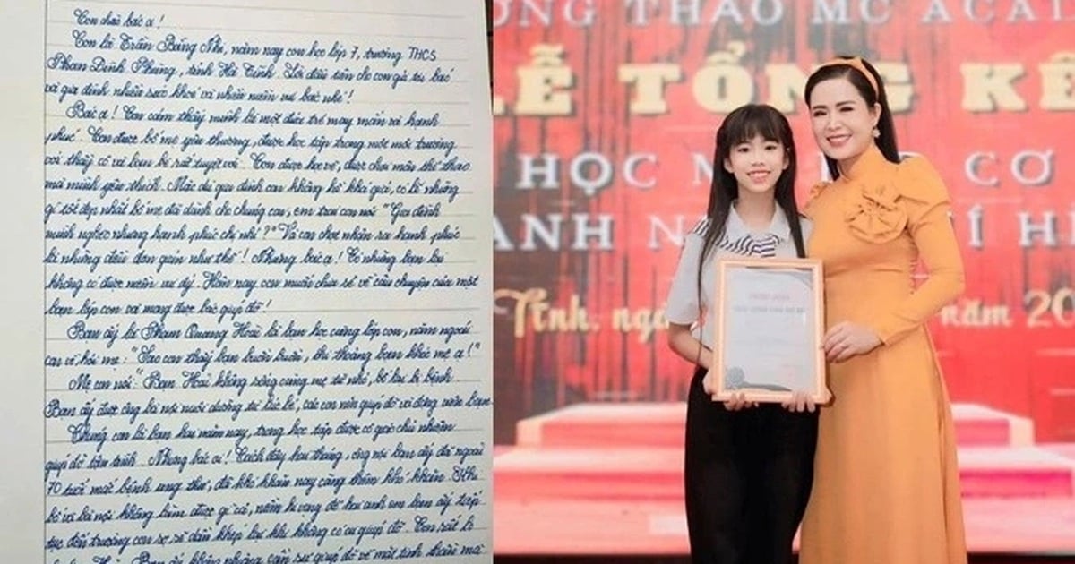 Touching story of 7th grade female student writing a letter asking for scholarship for a friend in need