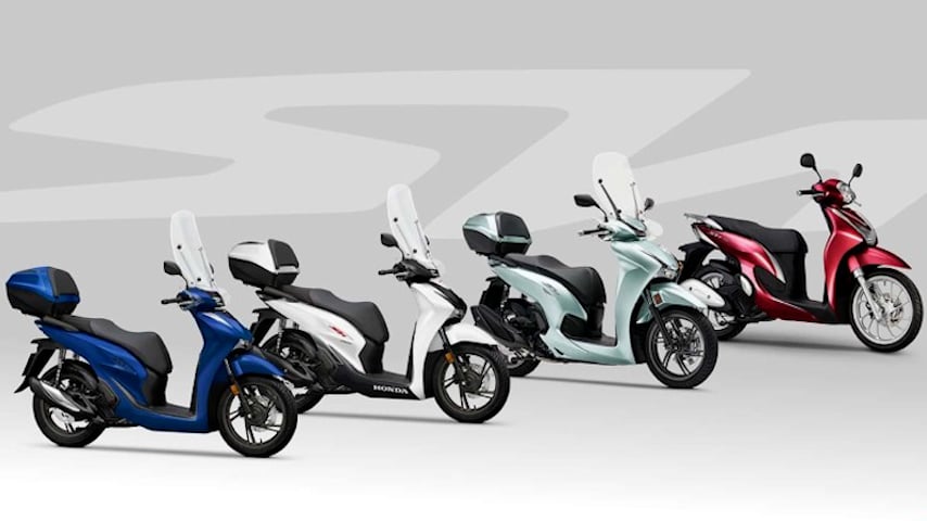 Photos des modèles Honda SH 2024 avec de nombreuses améliorations photo 1