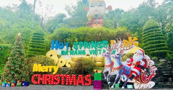 Les attractions touristiques de Da Nang organisent de nombreuses activités pour accueillir Noël et le Nouvel An 2025