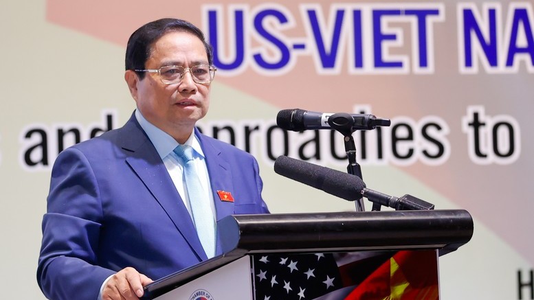 Prime Minister Pham Minh Chinh asked the United States to urgently consider recognizing Vietnam as a market economy.