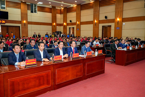 Conference scene. Photo: Dam Thanh