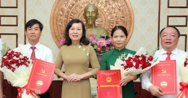 빈푹성, 주요 공무원 인사이동 및 임명에 대한 결정 발표