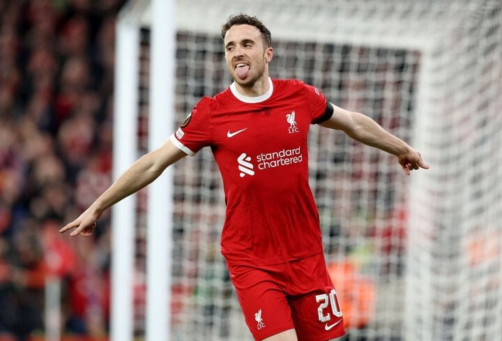 Liverpool gegen Luton Town.