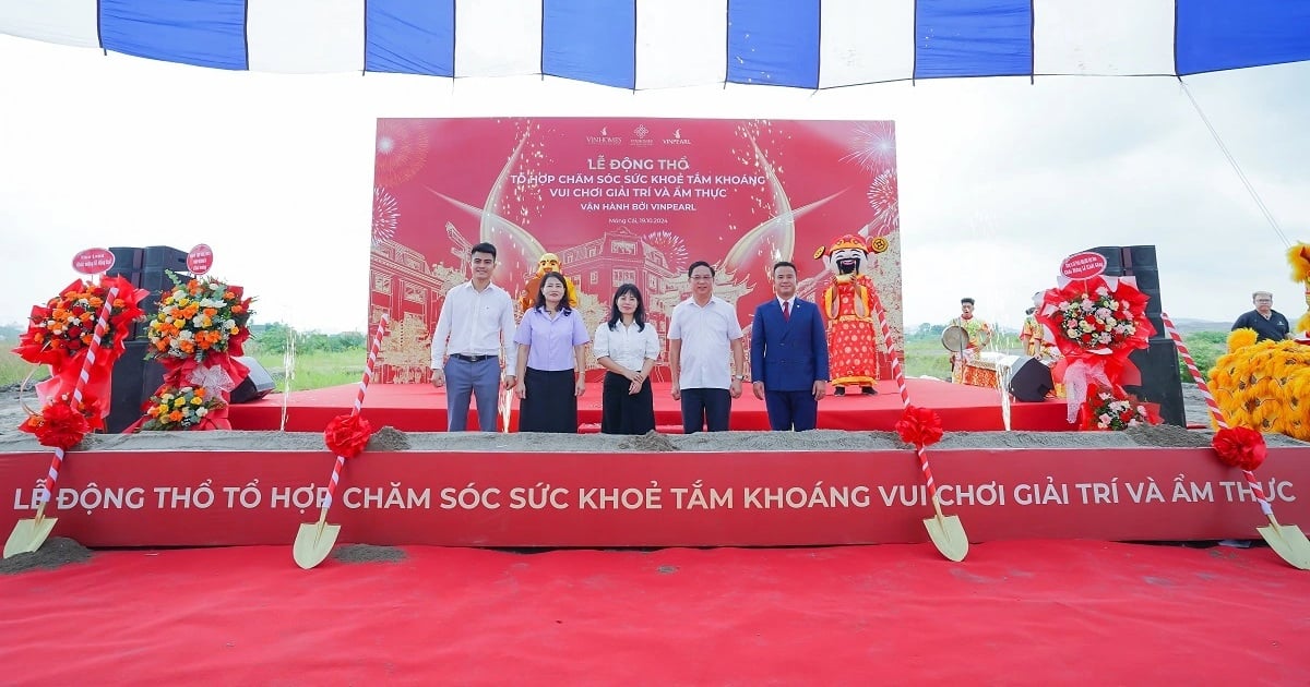 Vinhomes inicia la construcción de un complejo de salud y entretenimiento a gran escala en Quang Ninh