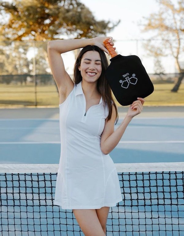 La robe est adaptée pour jouer au pickleball. Photo : Sport News