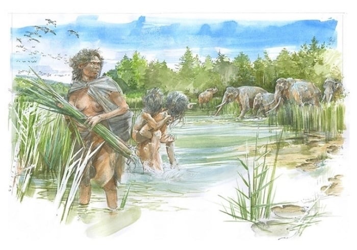 El descubrimiento de huellas revela vida humana hace 300.000 años - 1