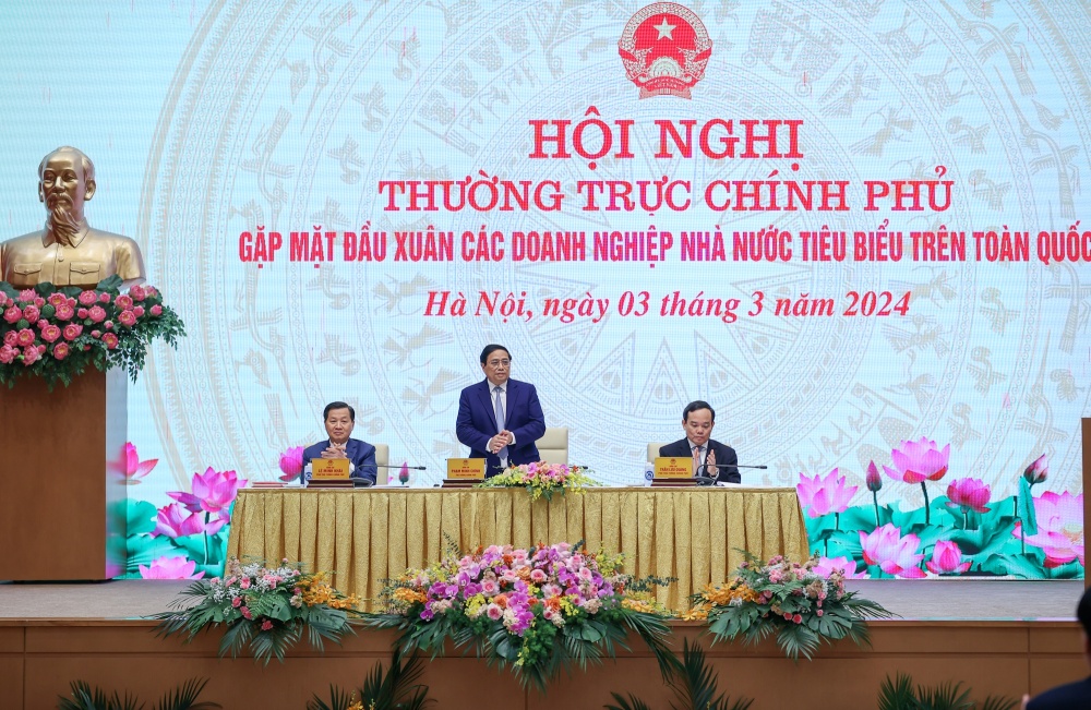 TỔNG THUẬT: Thường trực Chính phủ gặp mặt đầu xuân các doanh nghiệp nhà nước tiêu biểu trên toàn quốc