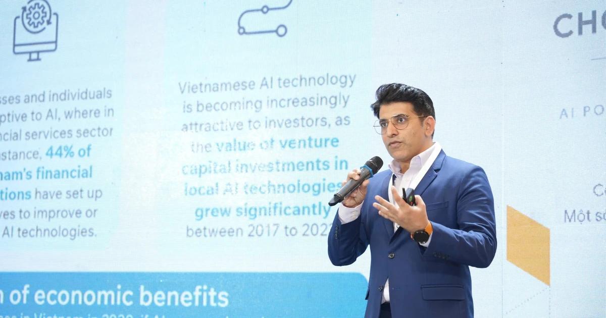 Google estimates that Vietnam can earn 1,890 trillion VND if AI is applied.