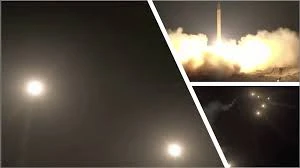 Les médias iraniens diffusent une vidéo d'une attaque de missiles contre Israël