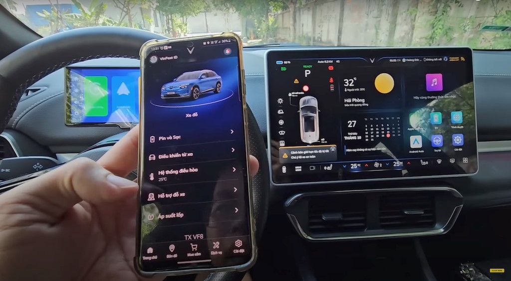Vinfast car owners can remotely control the car thousands of kilometers away via upgraded software image 3
