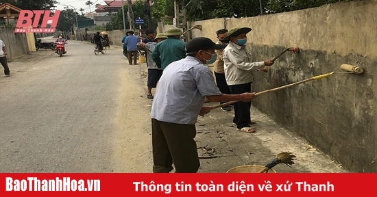 Cựu chiến binh Hoằng Hóa chung sức xây dựng nông thôn mới