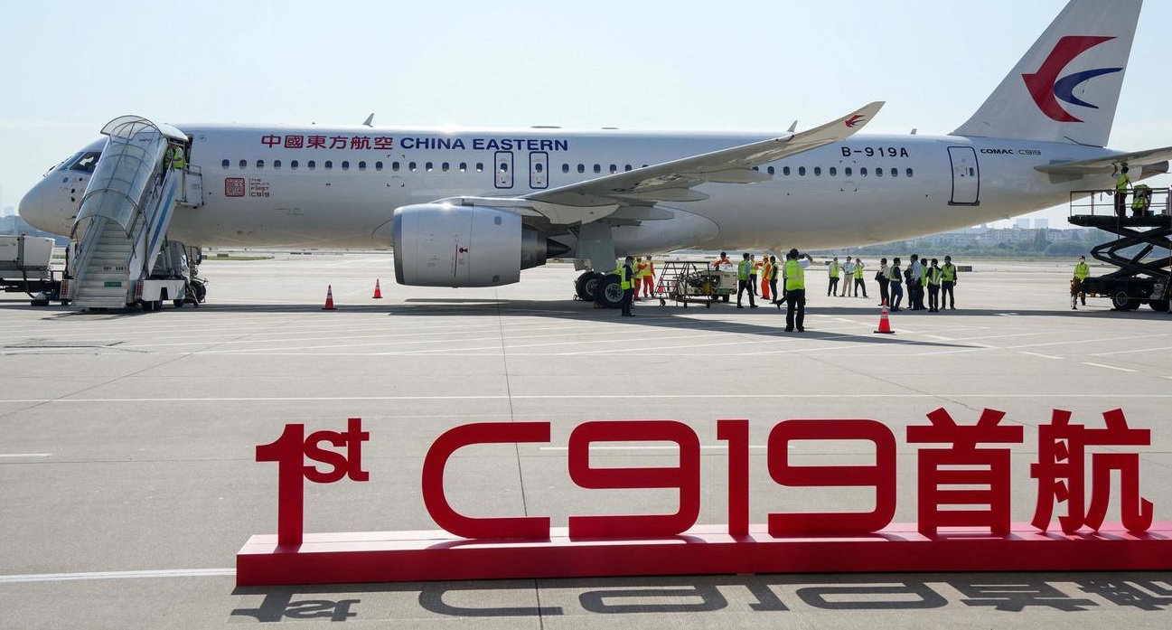 Das in China hergestellte Passagierflugzeug C919 hat offiziell die Szene verlassen, Bild 1