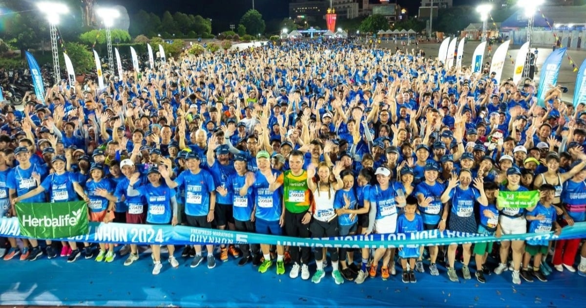 Herbalife Việt Nam thúc đẩy lối sống lành mạnh qua giải chạy VnExpress Marathon Quy Nhơn 2024