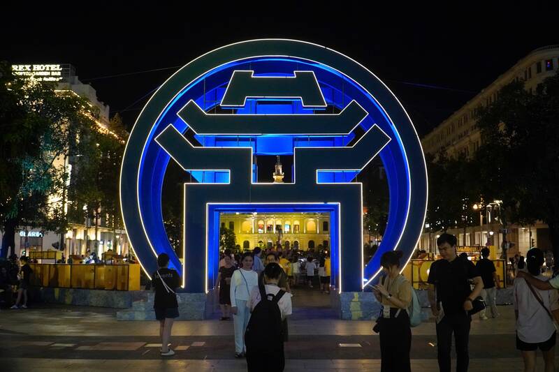 L'espace Hanoï est recréé dans le 1er arrondissement de Hô-Chi-Minh-Ville. Photo : Ngoc Le