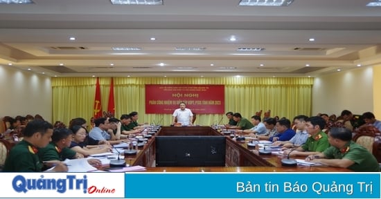 Attribution des tâches pour les exercices de défense et de protection civile de la province de Quang Tri 2023