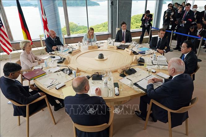 G7サミットは日本の広島市で開催された。写真：AFP/TTXVN