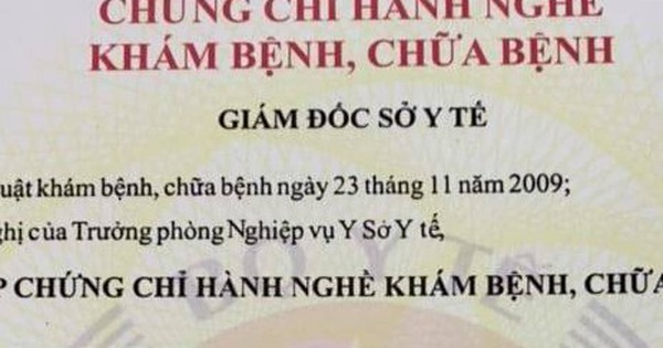 Xử phạt nhiều người không có chứng chỉ hành nghề khám chữa bệnh