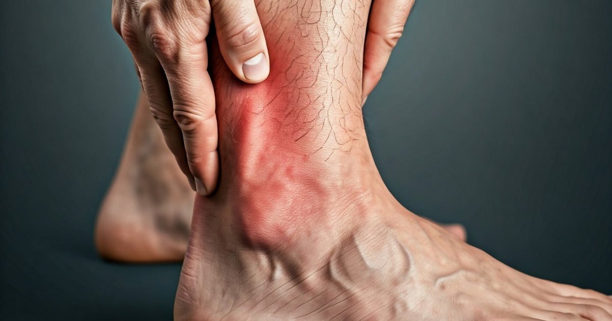 4 dấu hiệu đau mắt cá chân là do bệnh gout