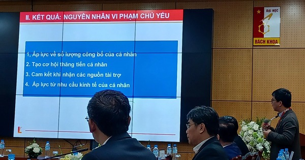 Vi phạm liêm chính học thuật phổ biến nhất là tùy tiện gắn tên tác giả