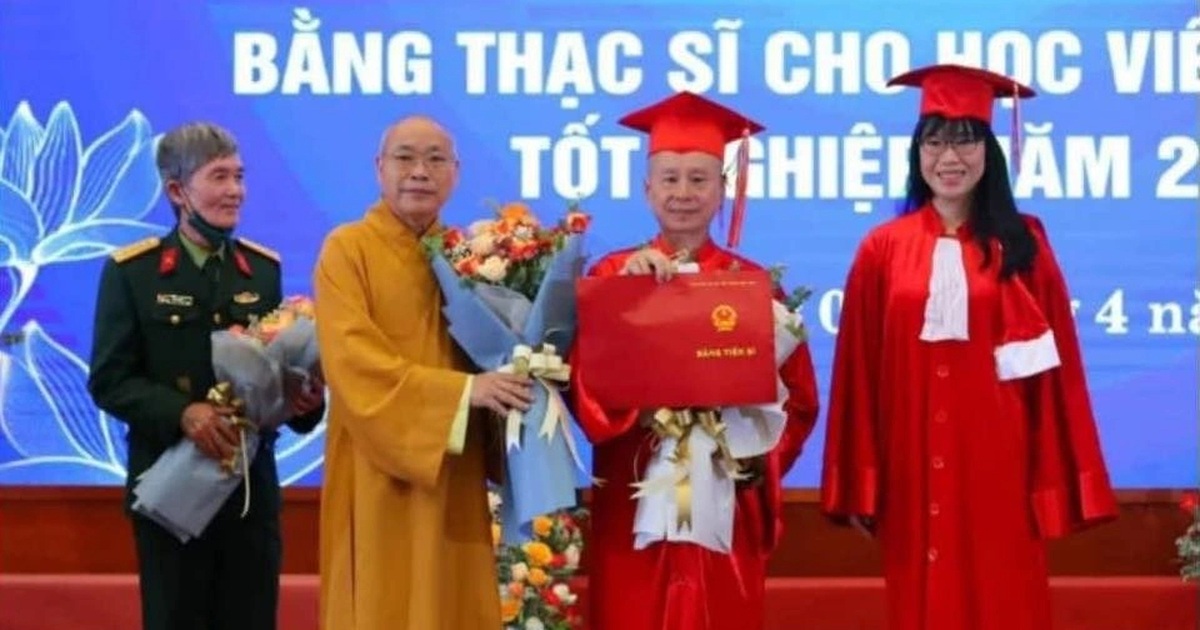 L'Université de droit de Hanoi parle du doctorat du Vénérable Thich Chan Quang