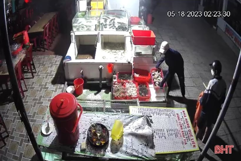 Video: In vielen Restaurants in Thien Cam wurden um Mitternacht Meeresfrüchte gestohlen