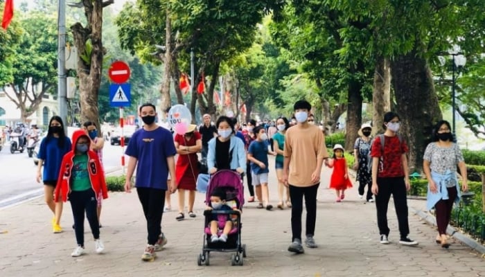 Ampliación de las actividades de caminata por las calles del lago Hoan Kiem en el Día Nacional el 2 de septiembre