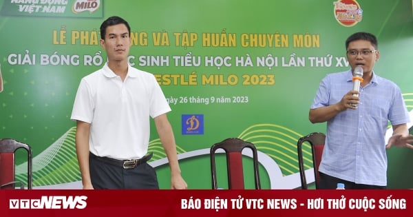 Lancement du 17e tournoi de basket-ball des écoles primaires de Hanoi