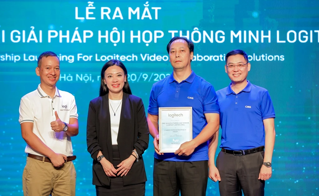 Logitech et CMS coopèrent pour apporter des solutions de réunion intelligentes au Vietnam