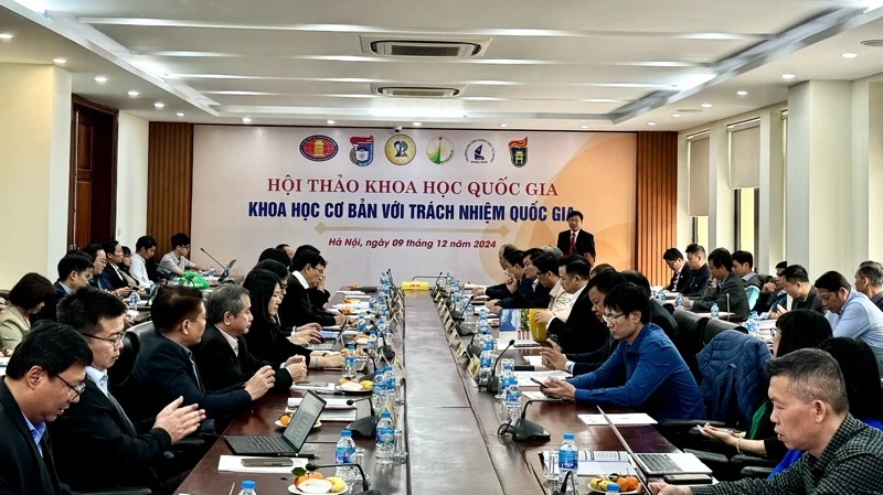 Hội thảo khoa học quốc gia về khoa học cơ bản với trách nhiệm quốc gia