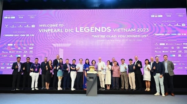 Vinpearl DIC Legends Vietnam 2023 brings together 60 legendary names from the world of golf