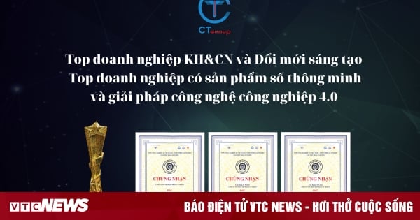 CT Group được vinh danh doanh nghiệp KHCN tiêu biểu đổi mới sáng tạo 