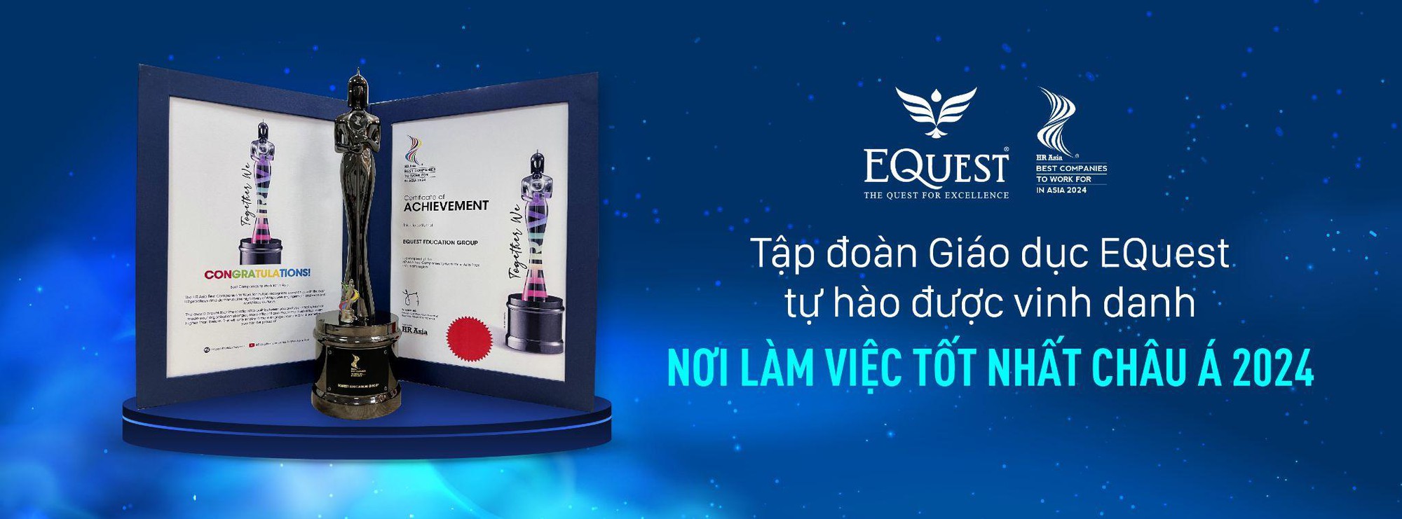 Tập đoàn Giáo dục EQuest được vinh danh 