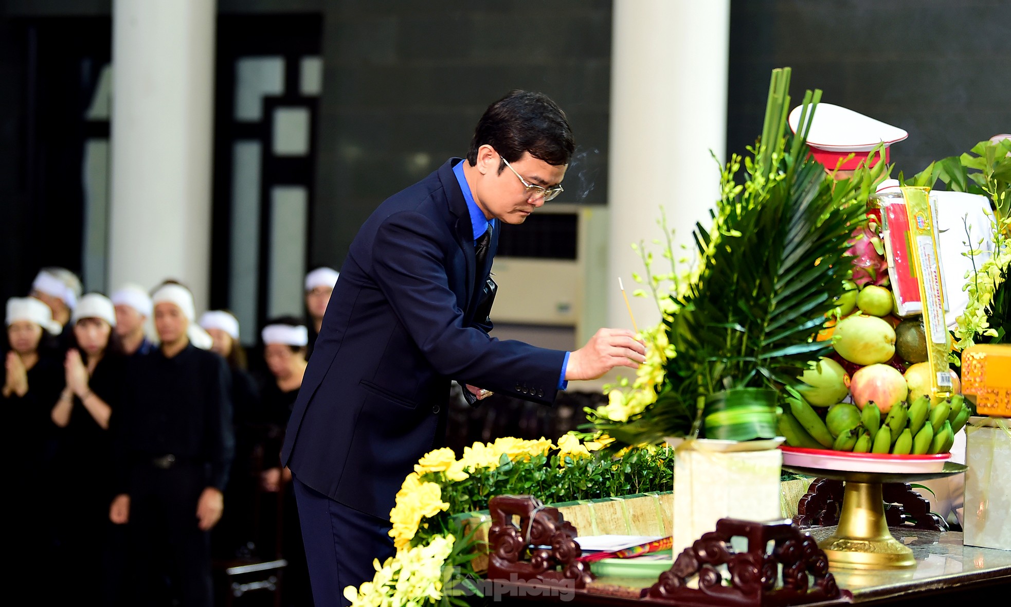 Đoàn đại biểu Trung ương Đoàn viếng Thiếu tướng Đặng Quốc Bảo - nguyên Bí thư thứ nhất Trung ương Đoàn ảnh 5