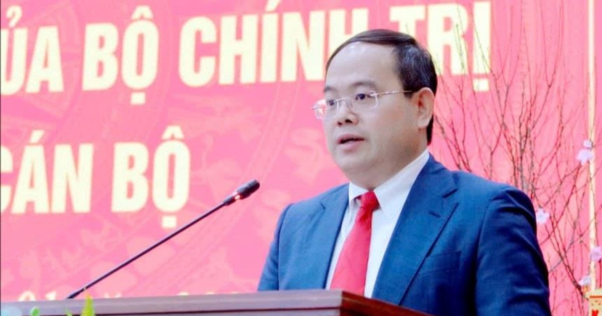 Mr. Quan Minh Cuong was appointed as Secretary of Cao Bang Provincial Party Committee.